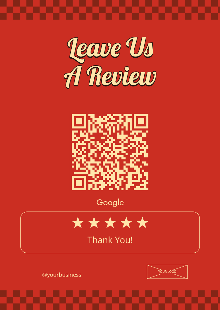 Review — Red checkerboard A6 — A6