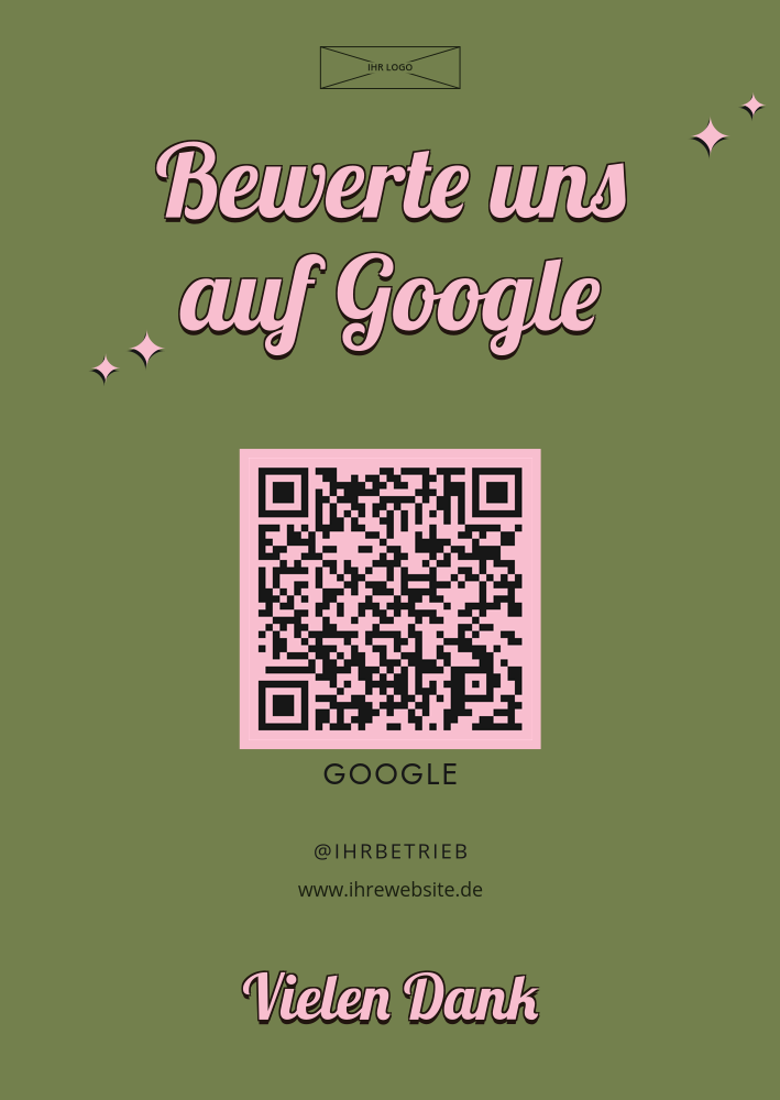 Bewertungen — Retro in Oliv und Rosa A6 — A6